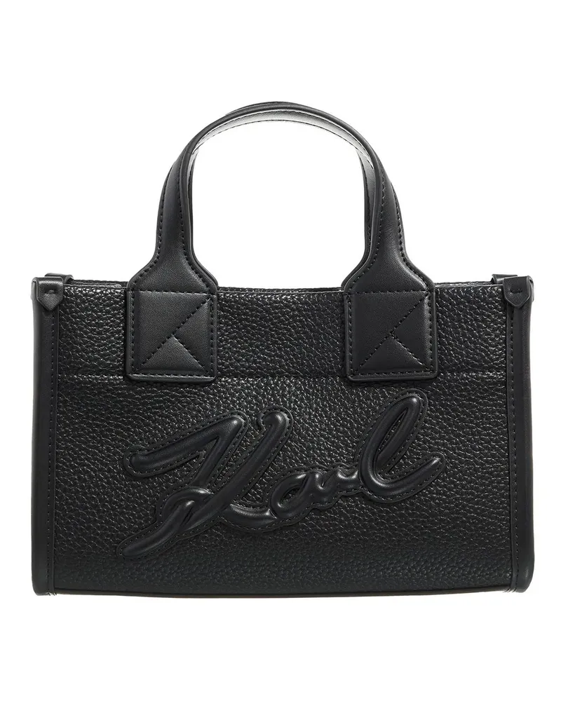 Karl Lagerfeld Shopper & Totes K/Skuare Sm Tote Grainy schwarz Schwarz