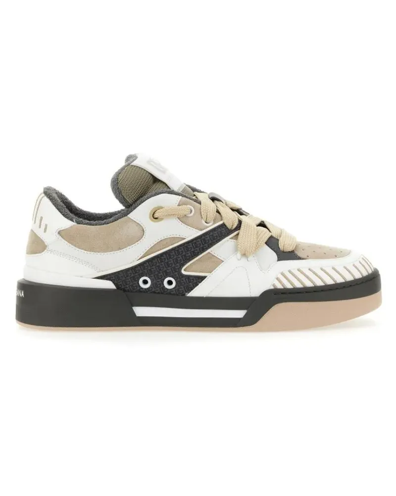 Dolce & Gabbana Low-Top Sneaker Sneaker New Rome beige Beige