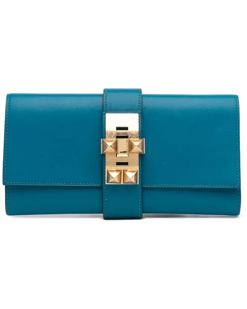 Hermès Clutches 2013 Tadelakt Medor Clutch 23 blau Blau