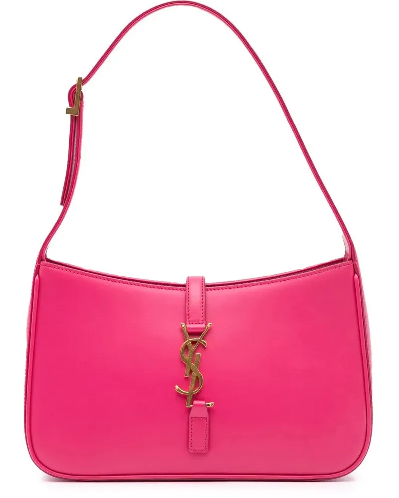 Saint Laurent Hobo Bags 2022 Leather Le 5 a 7 Shoulder Bag pink Rosa