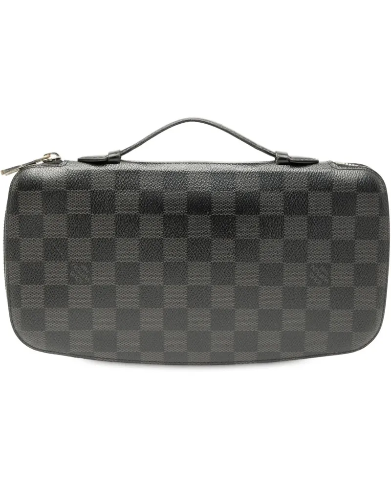Louis Vuitton Portemonnaie Damier Graphite Atoll Organizer schwarz Schwarz