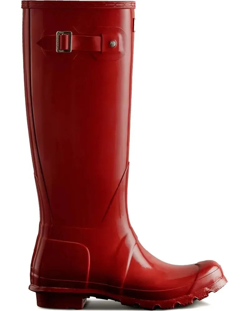 Hunter Stiefel Tall Boots Womens Original Gloss Military Red bunt Bunt