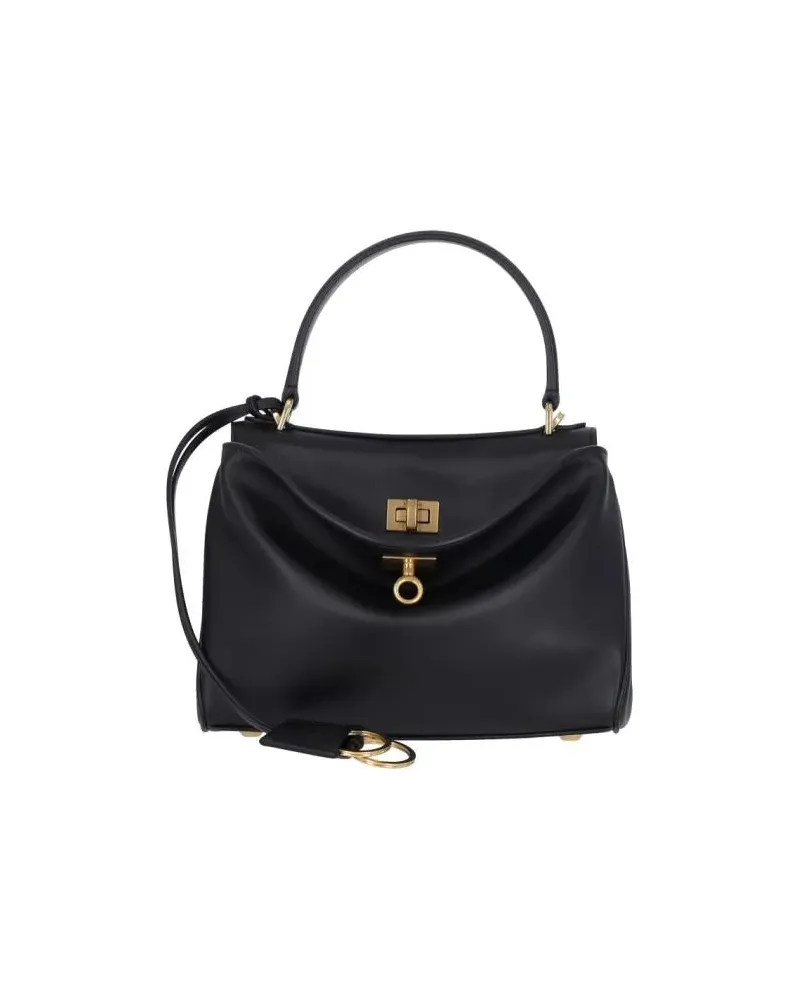 Balenciaga Hobo Bags "Rodeo" Mini Bag schwarz Schwarz