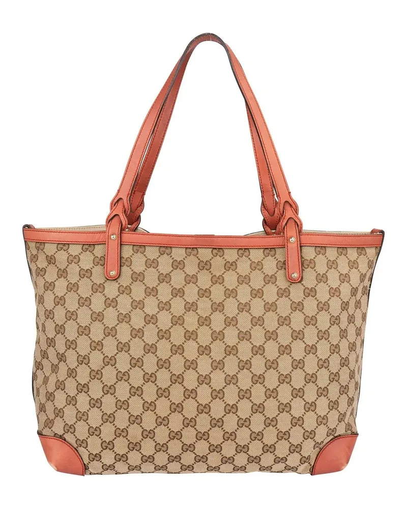 Gucci Crossbody Bags  GG Monogram Shopper Bag braun Braun