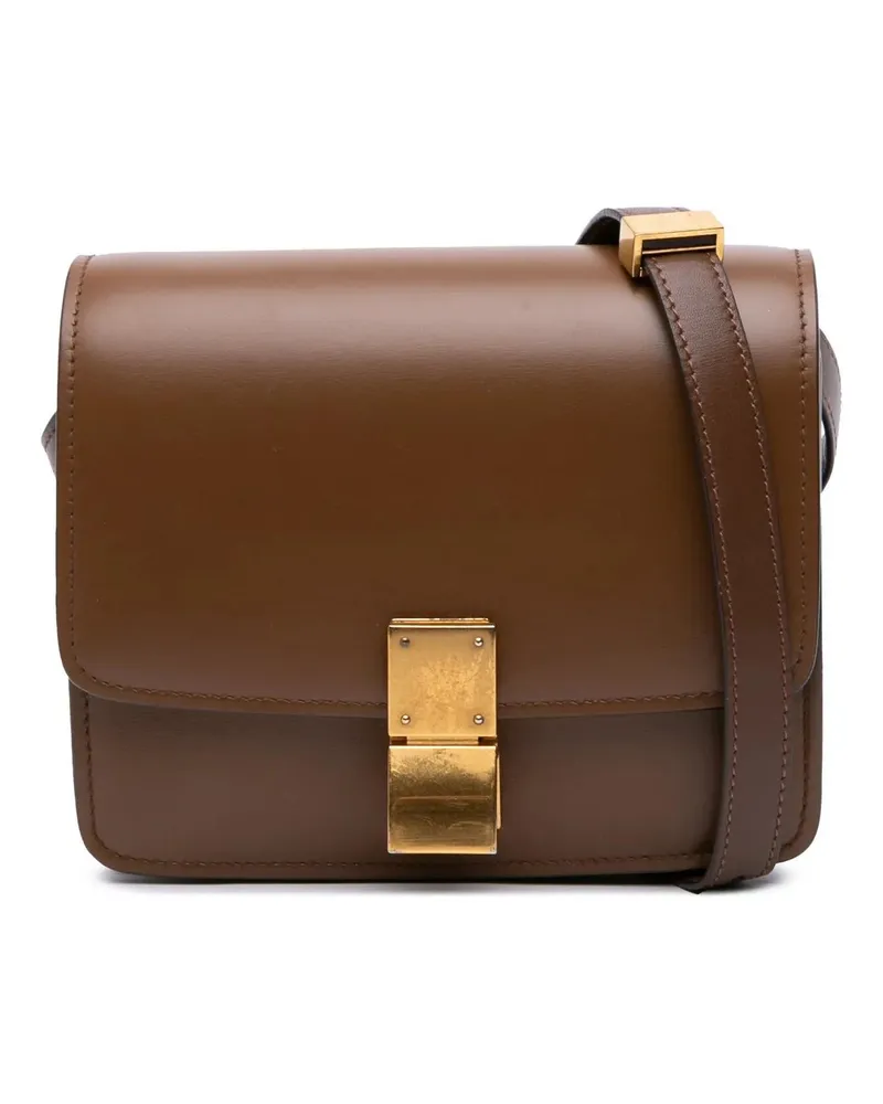 Celine Hobo Bags Small Calfskin Classic Box braun Braun