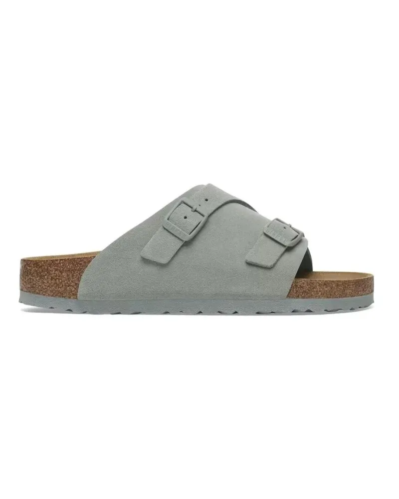 Birkenstock Sandalen Aqua Green Suede Sandal grün Grün
