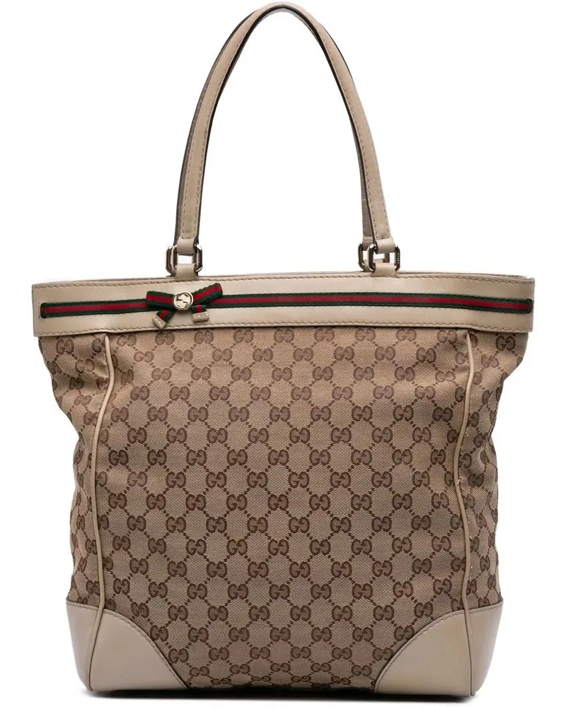 Gucci Shopper GG Canvas Mayfair Tote braun Braun