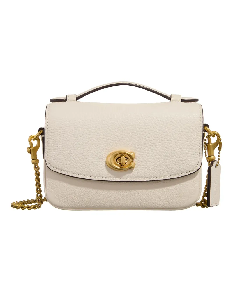 Coach Crossbody Bags Refined Pebble Leather Cassie Crossbody 17 creme Creme