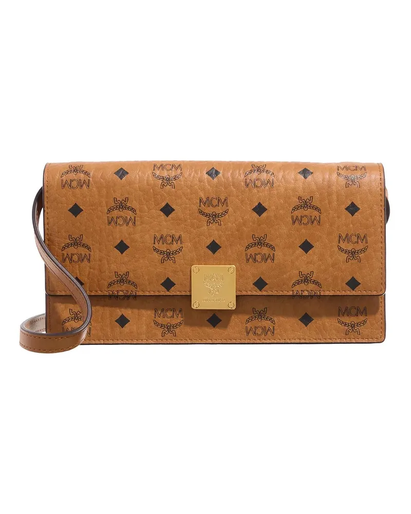 MCM Portemonnaie Aren Visetos Wallet On Chain L, One Size cognacbraun Cognacbraun