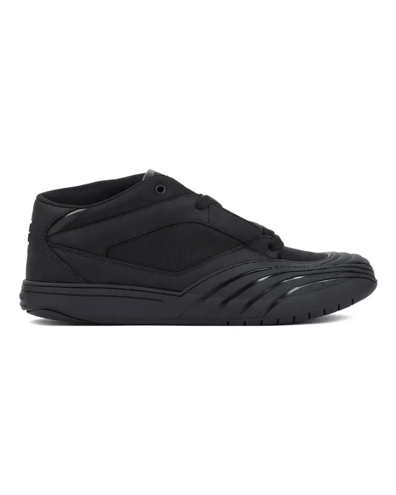 Givenchy Low-Top Sneaker Black Calf Leather New Line Men Shoes Mid-Top Snea schwarz Schwarz