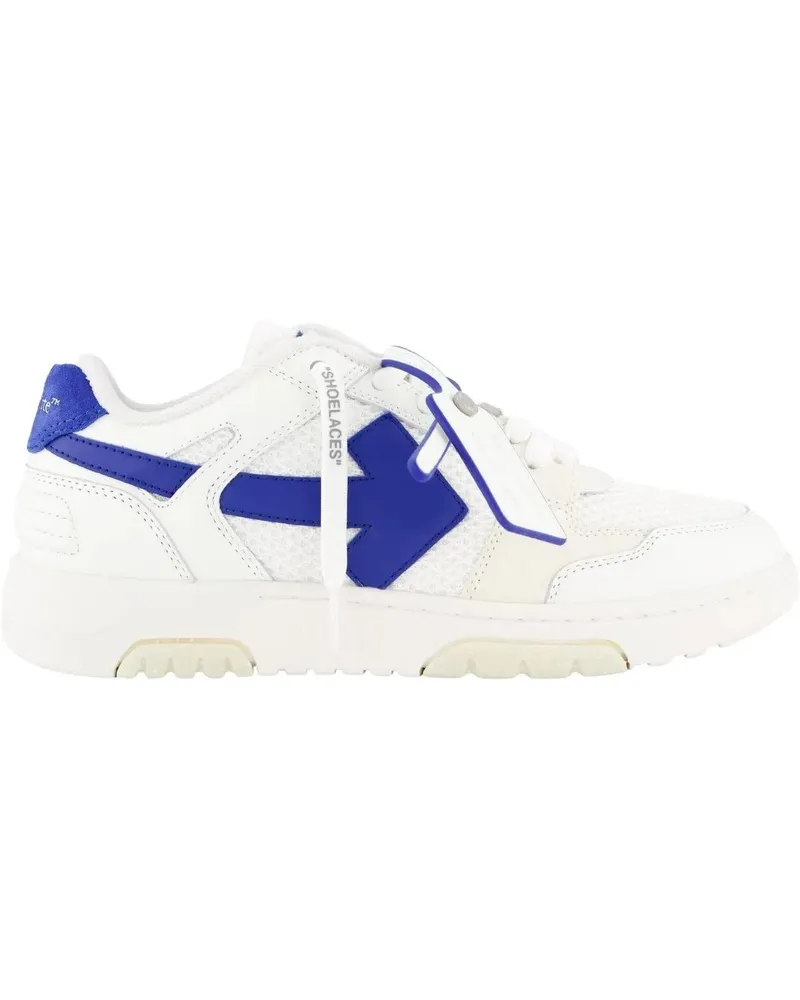 OFF-WHITE Low-Top Sneaker Heren Slim Out Of Office Wit/Blauw weiß Weiß