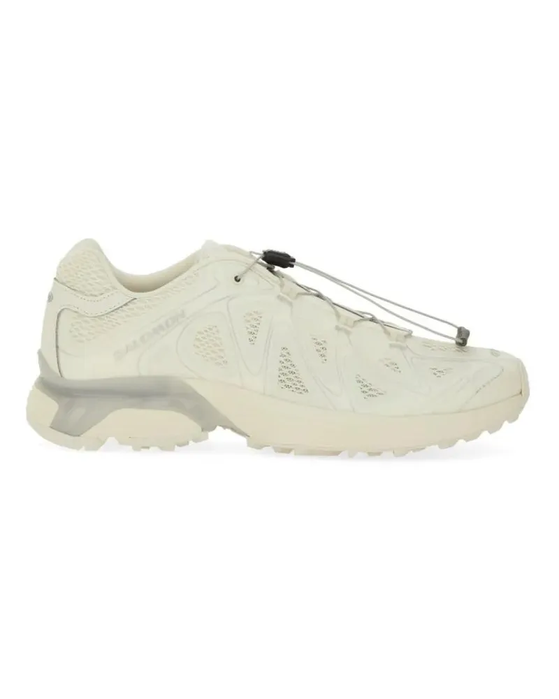 Salomon Low-Top Sneaker Monochromatic Light Beige Sneakers With Quick-Lace weiß Weiß