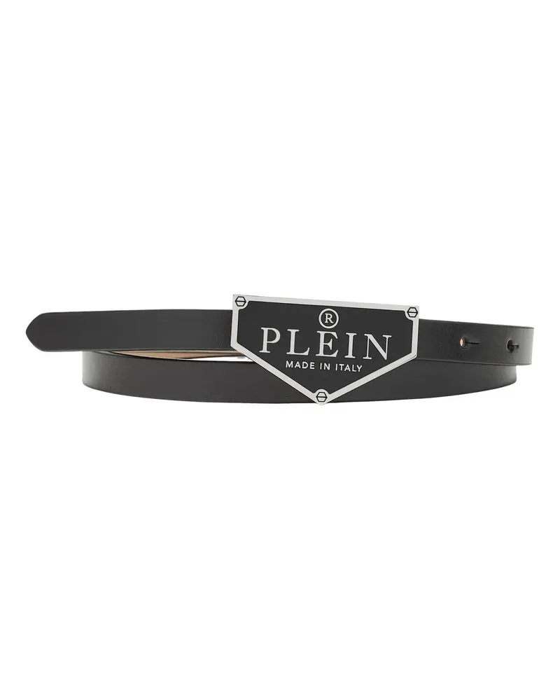 Philipp Plein Gürtel Gürtel Iconic Plein schwarz Schwarz