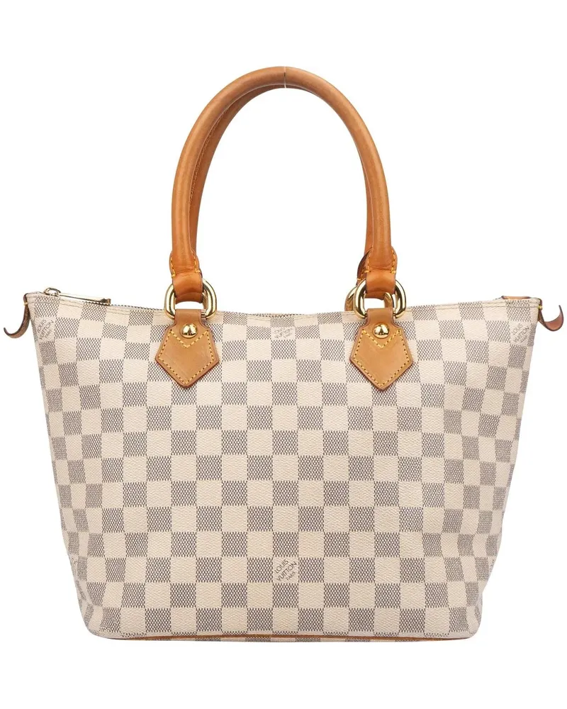 Louis Vuitton Crossbody Bags  Damier Azur Monogram Saleya PM Handb weiß Weiß