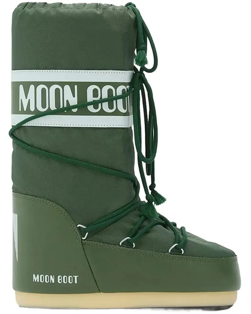 Moon Boot Stiefel MB ICON NYLON FOREST GREEN grün Grün