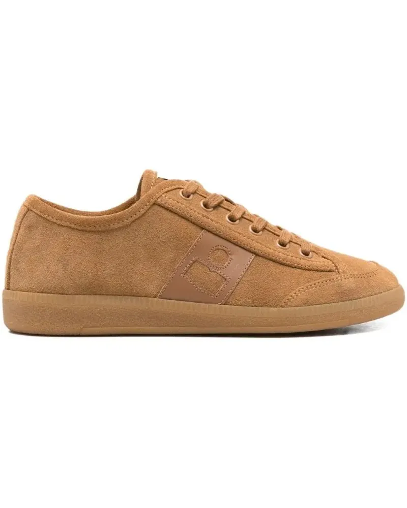 Isabel Marant Low-Top Sneaker Suede Lace-Up Sneakers braun Braun