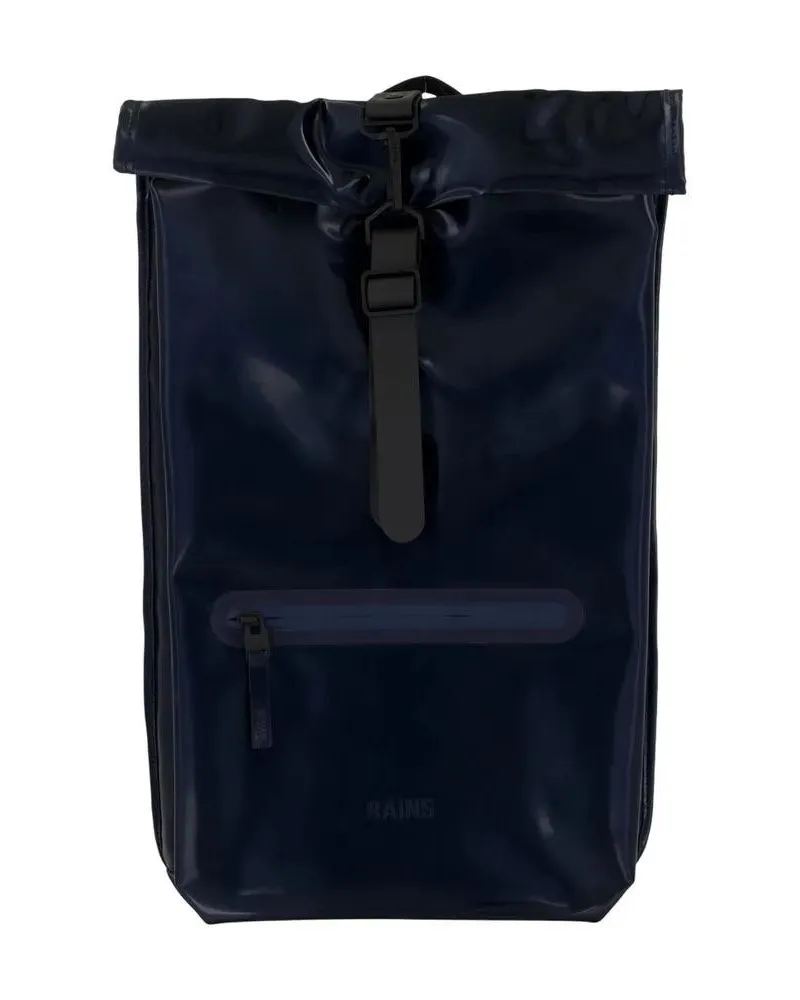 RAINS Rucksäcke Rolltop Rucksack W3 Backpack - Synthetic - Blue blau Blau