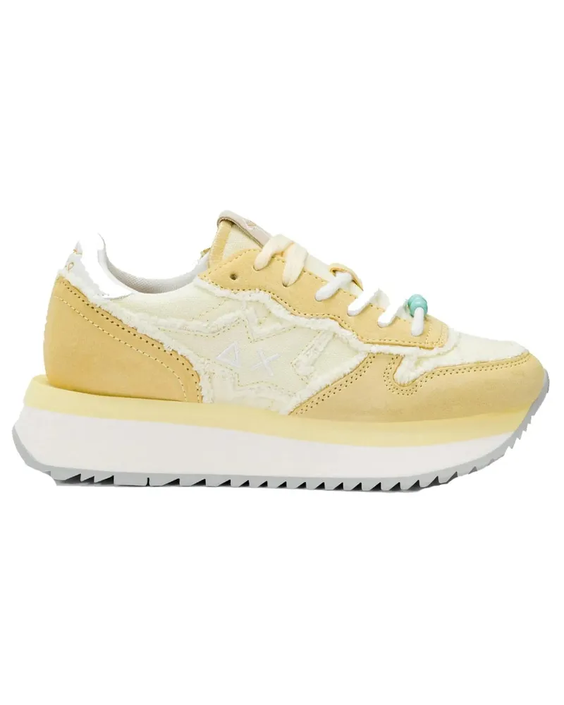 Sun68 Low-Top Sneaker Sneakers Giallo Limone gelb Gelb