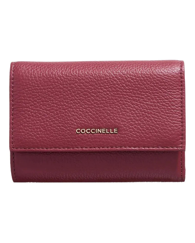 Coccinelle Portemonnaie Metallic Soft rot Rot