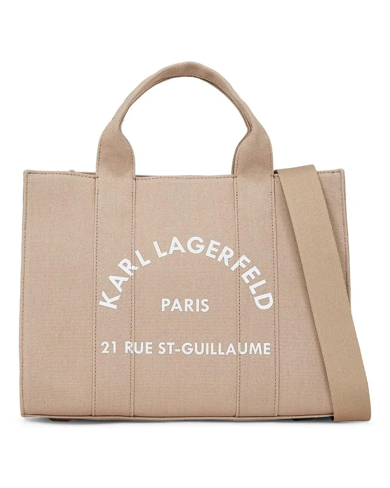 Karl Lagerfeld Shopper RUE ST-GUILLAUME KLEINE QUADRATISCHE TOTE-BAG braun Braun