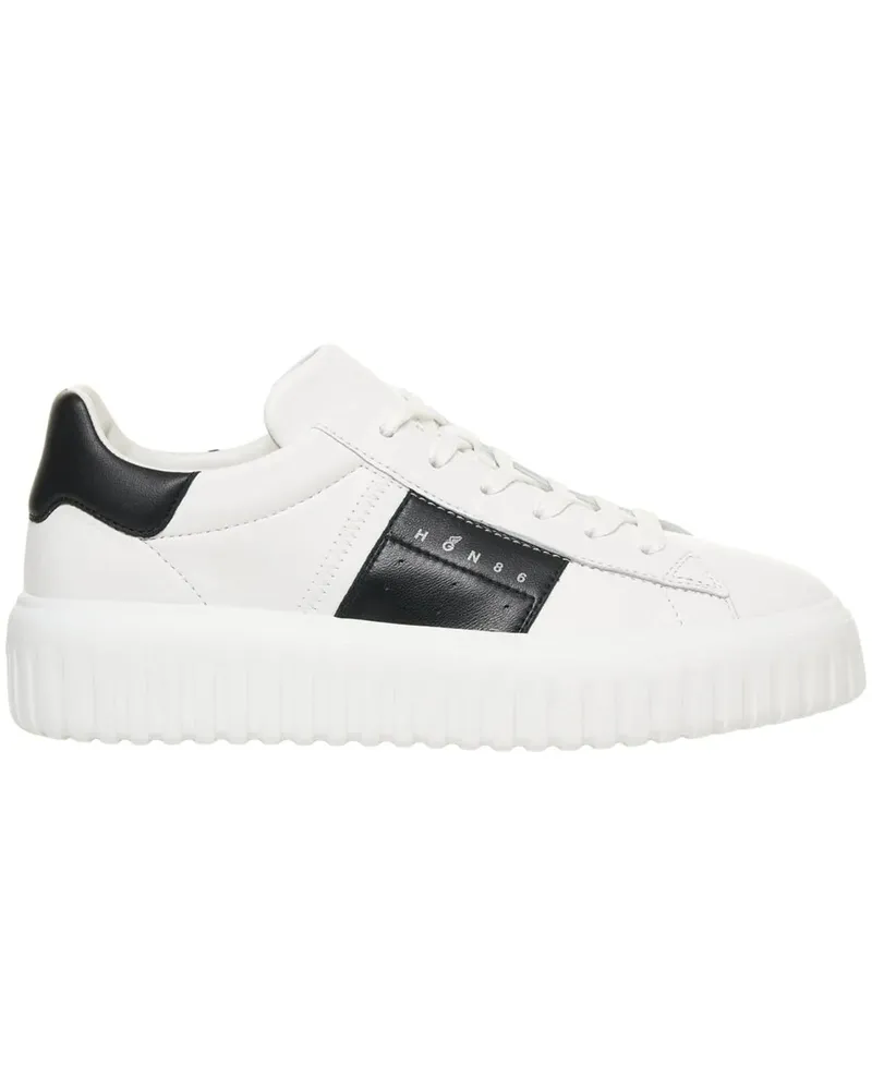 Hogan Low-Top Sneaker Sneakers 'H-Stripes' weiß Weiß