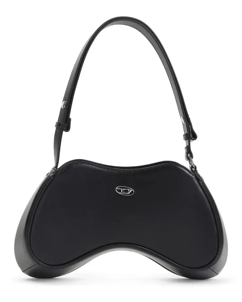 Diesel Hobo Bags Play Shoulder Bag schwarz Schwarz