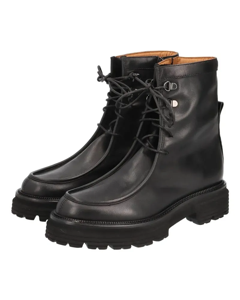 Thea Mika Stiefeletten Schnürstiefeletten schwarz Schwarz