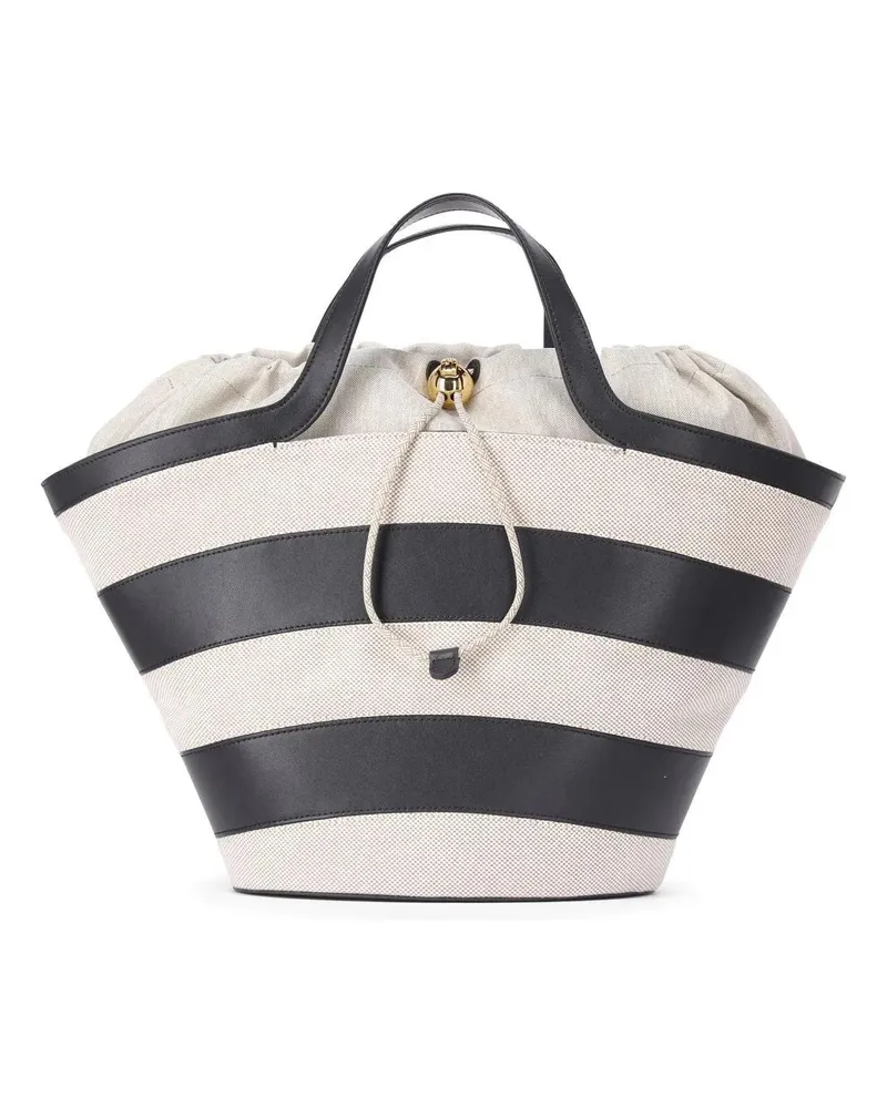 Furla Crossbody Bags Shopper mit Streifen beige Beige