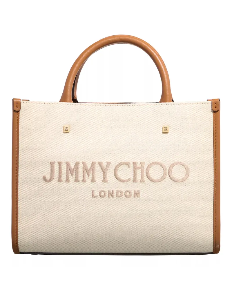 Jimmy Choo Tote Avenue Small Tote Bag Beige