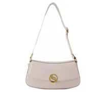 Hobo Bags Eco Alter Mat Bag  - Vegan Leather - White pink