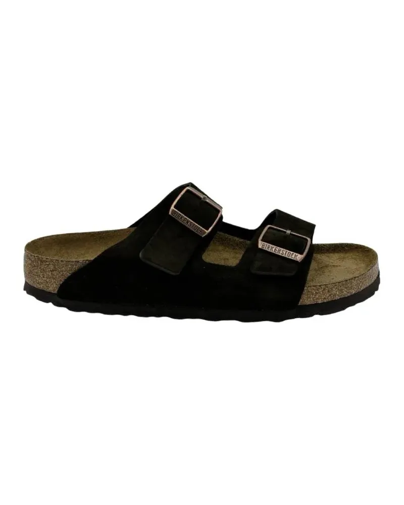 Birkenstock Loafer Arizona Suede Slide – Chocolate braun Braun