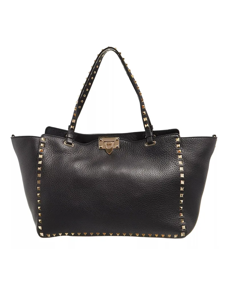 Valentino Garavani Tote Medium Rockstud Tote Bag Schwarz