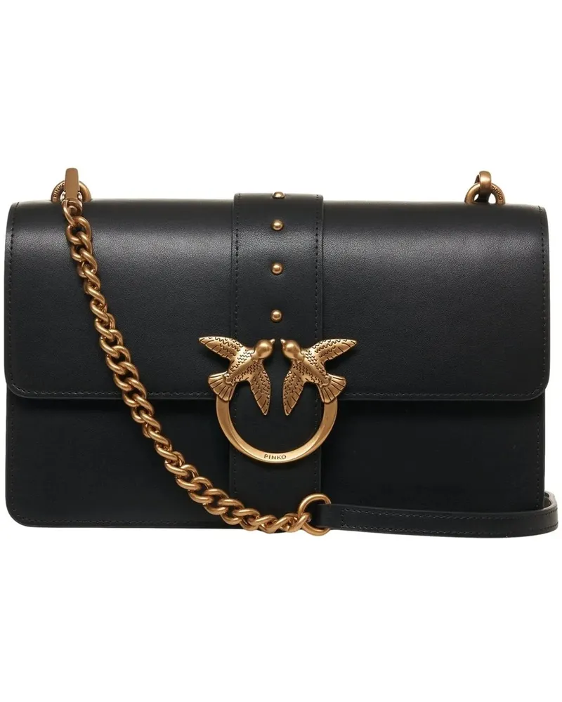 Pinko Hobo Bags Shoulder bag 'Love One Classic' schwarz Schwarz