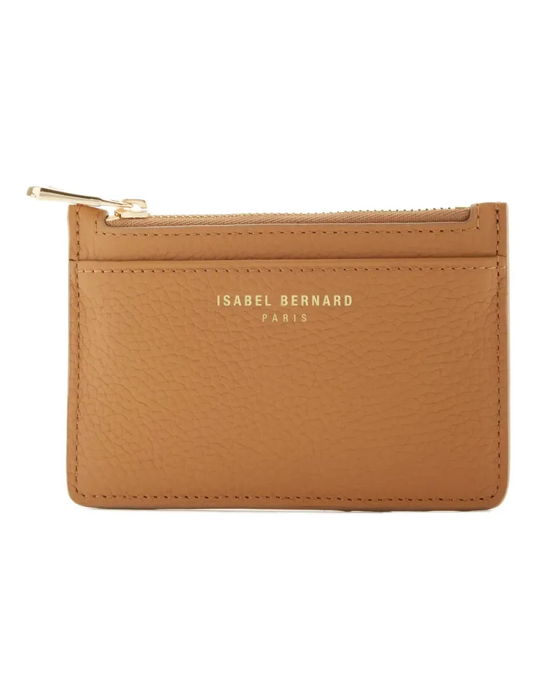Isabel Bernard Portemonnaie Honoré Aveline Camel Calfskin Leather Card Holder cognacbraun Cognacbraun