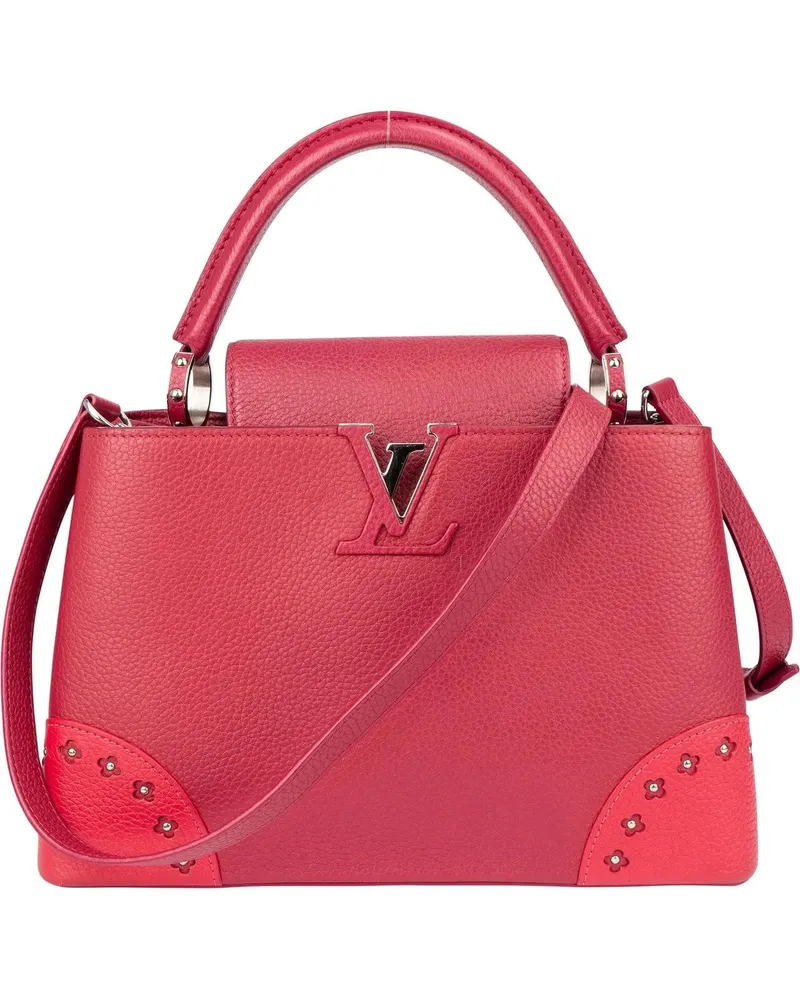 Louis Vuitton Crossbody Bags  Limited Pink Taurillon Capucines MM rosa Gold