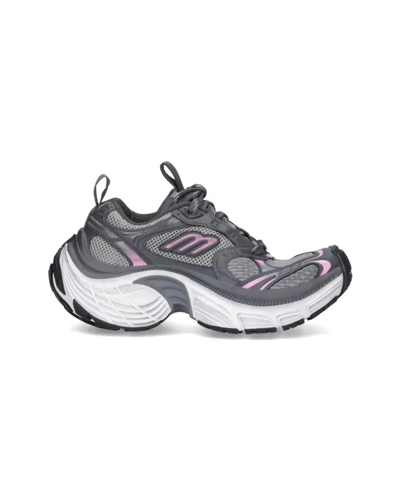 Balenciaga Low-Top Sneaker "6Xl" Sneakers – Grey/Pink grau Grau