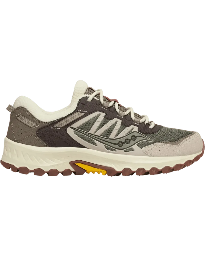 Saucony Low-Top Sneaker Sneaker GRIDPEAK oliva/beige bunt Bunt