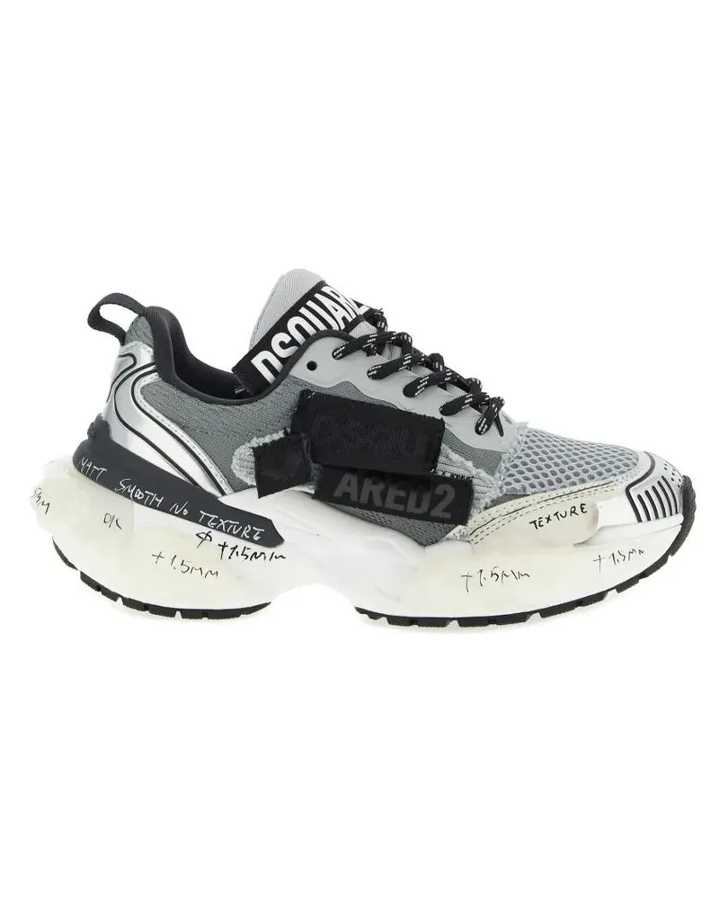 Dsquared2 Low-Top Sneaker 'Faster' Sneakers grau Grau