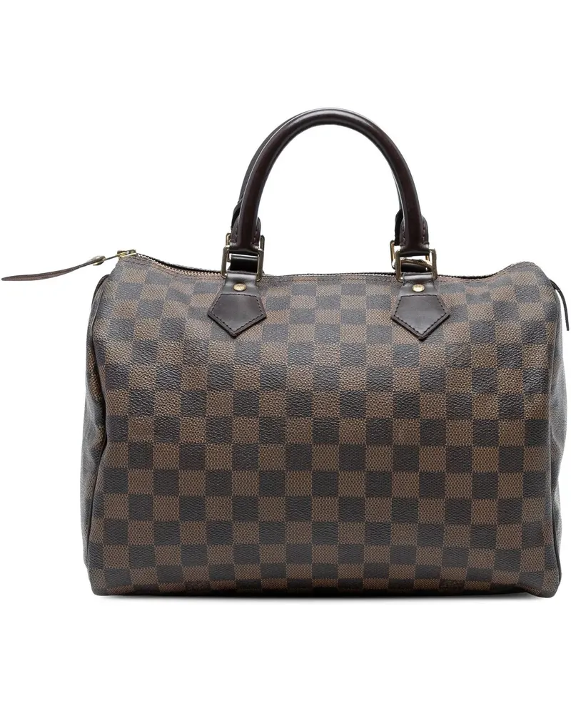Louis Vuitton Crossbody Bags Damier Ebene Speedy 30 braun Braun