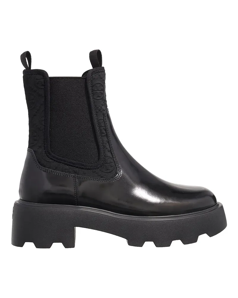 Tory Burch Stiefeletten T Monogram Lug Chelsea Boot 65Mm schwarz Schwarz