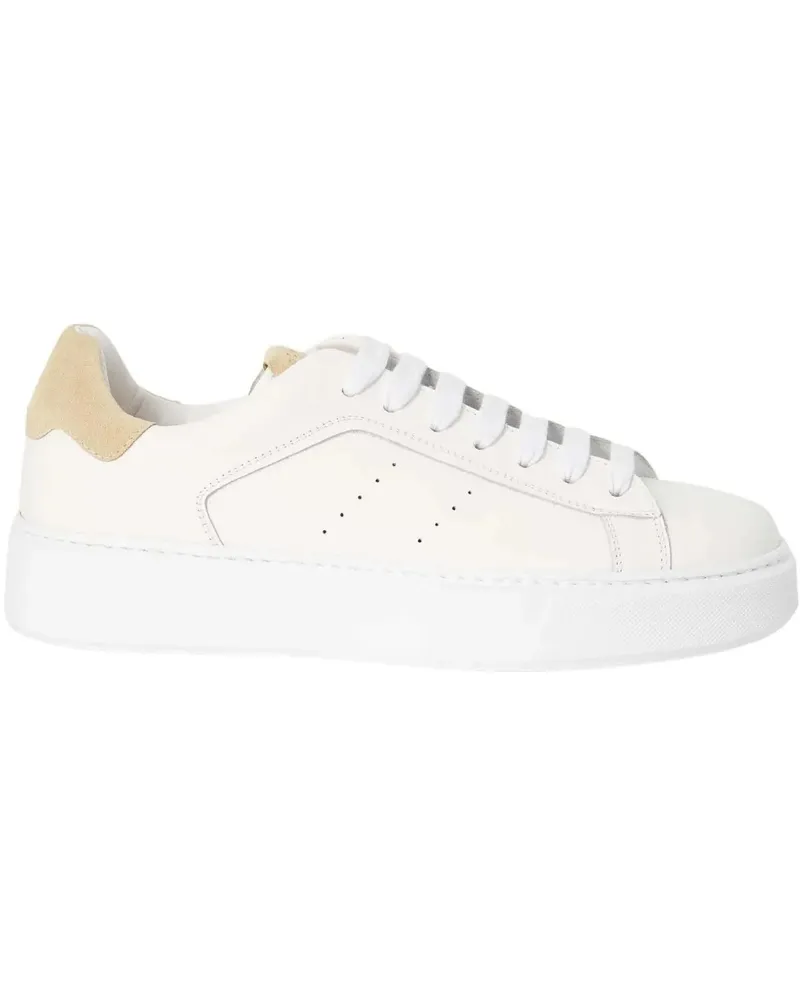 Doucal´s Low-Top Sneaker Doucals Sneakers Wit Du2852alexpv24iw11 weiß Weiß