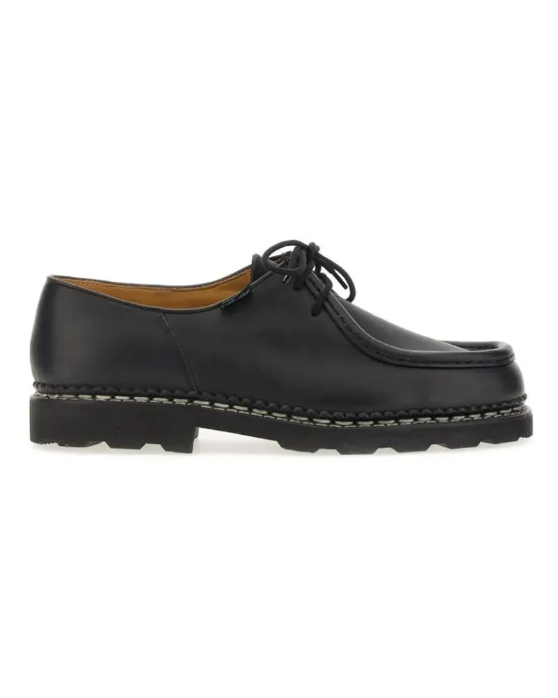 Paraboot Two Holes Michael Lace-Up schwarz Schwarz