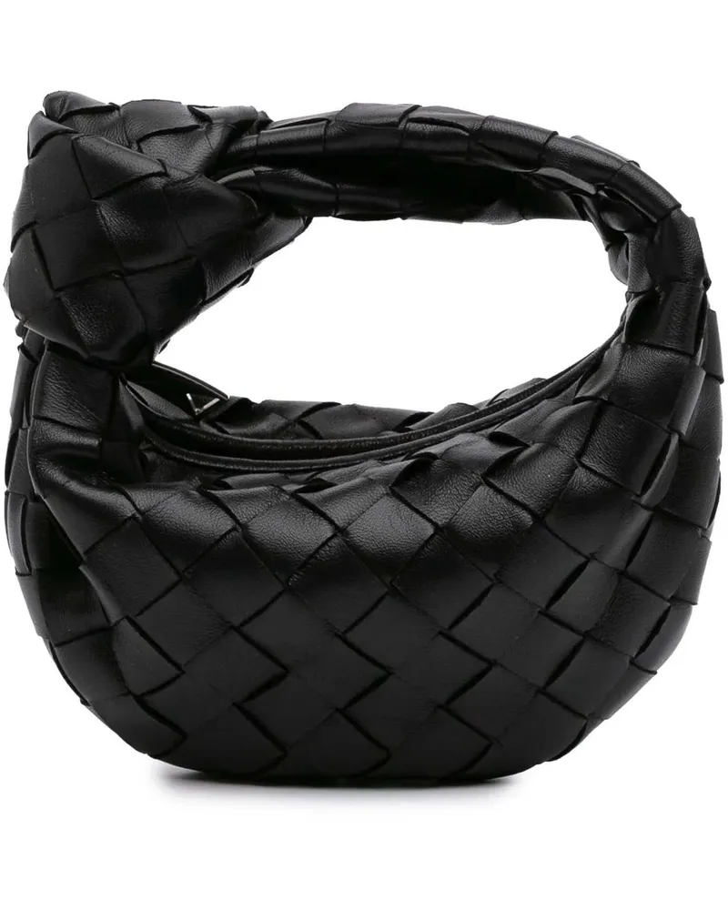 Bottega Veneta Hobo Bags 2012-2025 Candy Nappa Intrecciato Jodie schwarz Schwarz