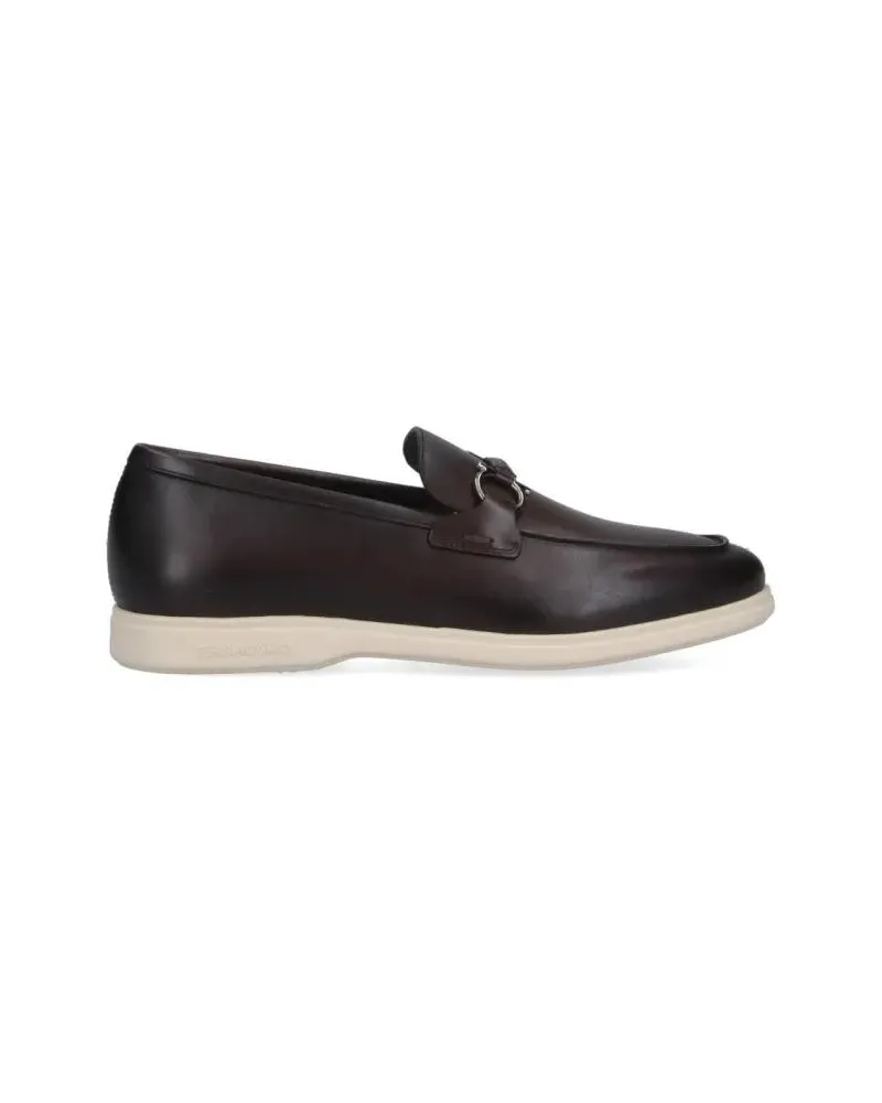 Ferragamo Loafer "Gancini" Loafers – Brown braun Braun