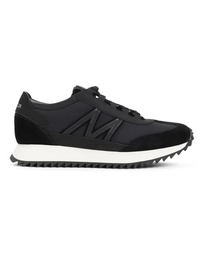 Moncler Low-Top Sneaker Stylish Leather Sneakers schwarz Schwarz