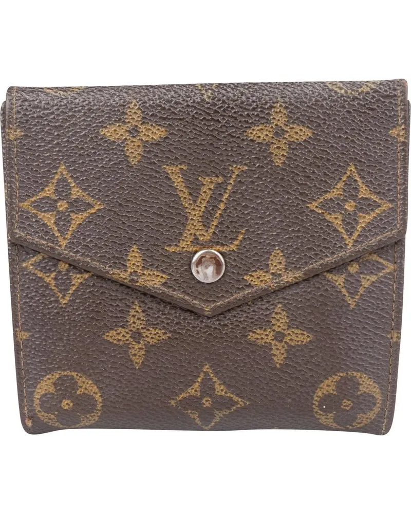 Louis Vuitton Portemonnaie  Canvas Monogram Elise Wallet braun Braun
