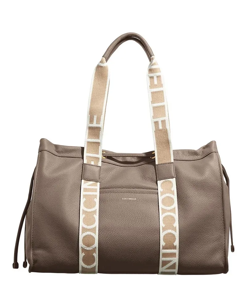Coccinelle Shopper 2Day Signature taupe Taupe