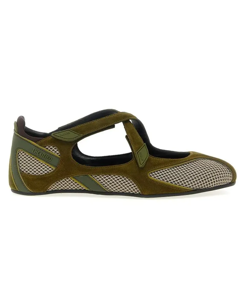 ATTICO Floor 01' Ballet Flats grün Grün