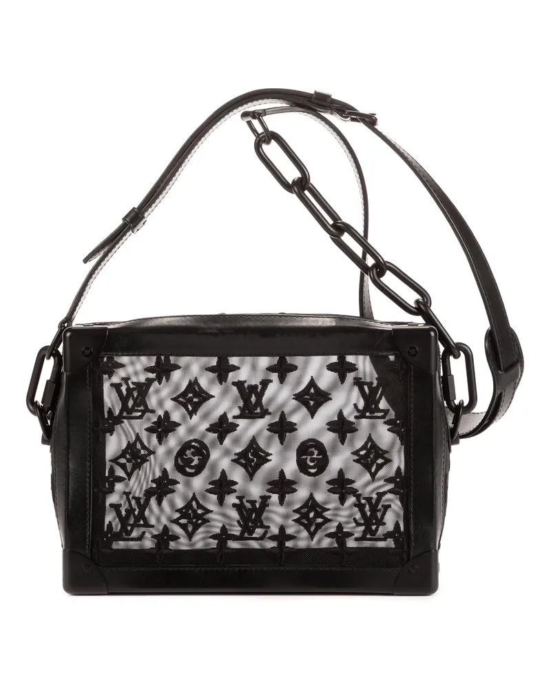 Louis Vuitton Crossbody Bags Soft Trunk Mesh 2019 Collection schwarz Schwarz
