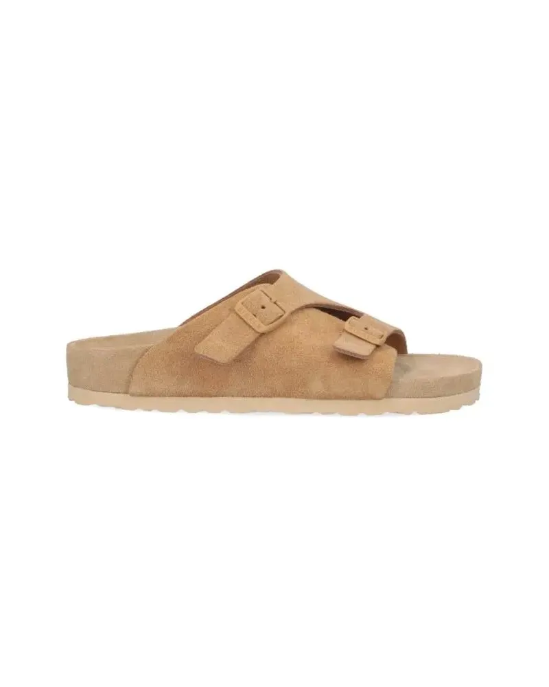 Birkenstock Loafer Zürich Sandals In Beige Suede beige Beige